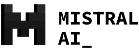 Black pixelated letter M with two vertical bars on each side on a transparent background.