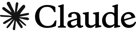 Claude brand name with a starburst logo to the left.
